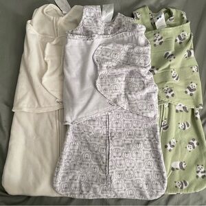 Halo fleece sleep sack- newborn size- set of 3
